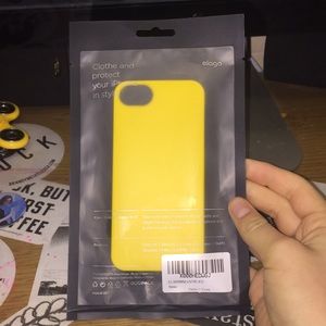 Yellow iPhone SE/5S case